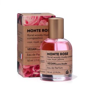 Парфюмерная вода женская Vegan Love Studio Monte Rose, 50 мл (по мотивам Roses Musk (Montale) (цены, отзывы, описание)