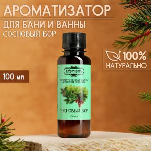 Ароматизатор для бани и ванны «Сосновый бор» натуральная, 100 мл «Добропаровъ» (цены, отзывы, описание)