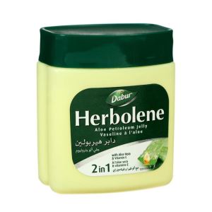 Вазелин для кожи Dabur Herbolene алоэ вера и витамин Е, увлажняющий, 115 мл (цены, отзывы, описание)