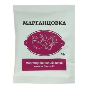 Марганцовка 44%, Зеленое сечение, 10 г (цены, отзывы, описание)