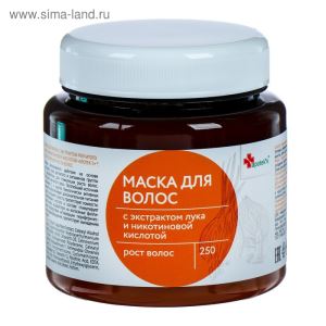 Маска для волос Apotek`s репейная, с экстрактом репчатого лука и никотиновой кислотой, 250 мл (цены, отзывы, описание)