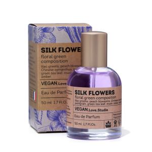 Парфюмерная вода женская Vegan Love Studio Silk Flowers, 50 мл (по мотивам Eclat A`Arpege (Lanvin) (цены, отзывы, описание)